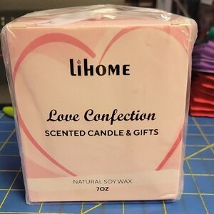 LiHome Love Confection Scented Candle Natural Soy Wax 702